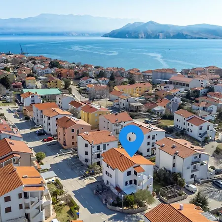 Apartamento With Parking Space Baska, Krk - 22414